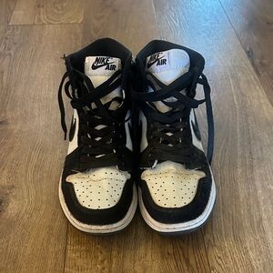 Nike Air Black and White High-Tops